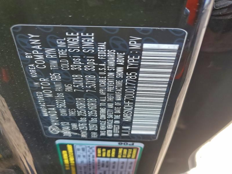 2013 Hyundai Santa fe gls