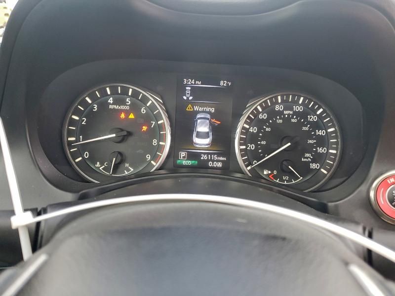 2020 Infiniti Q50 red Sport 400