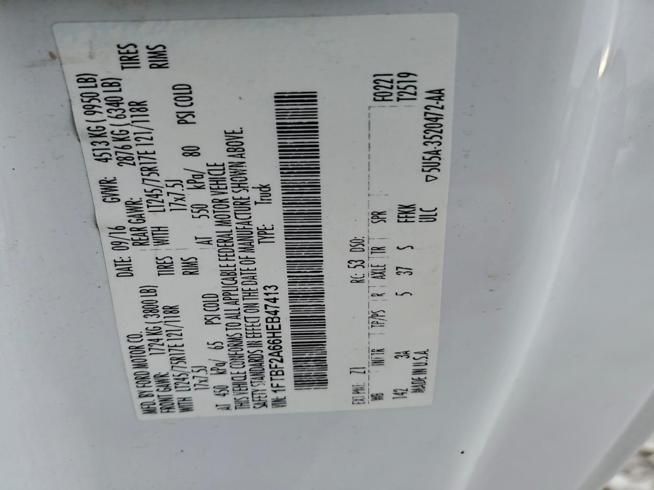 2017 Ford F250 Super Duty