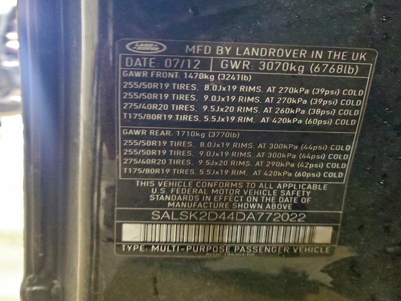 2013 Land Rover Range Rover Sport hse Luxury