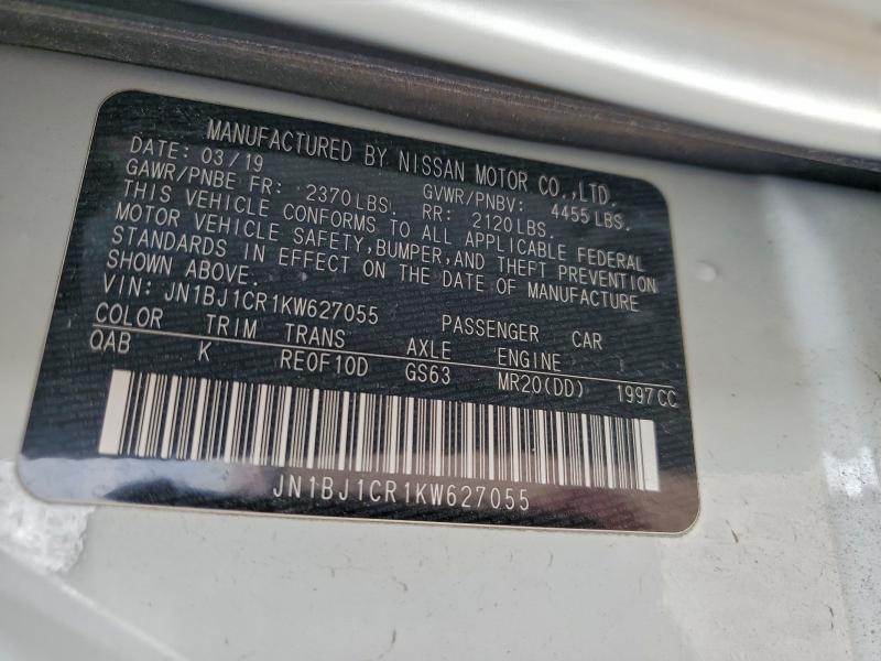 2019 Nissan Rogue Sport sv