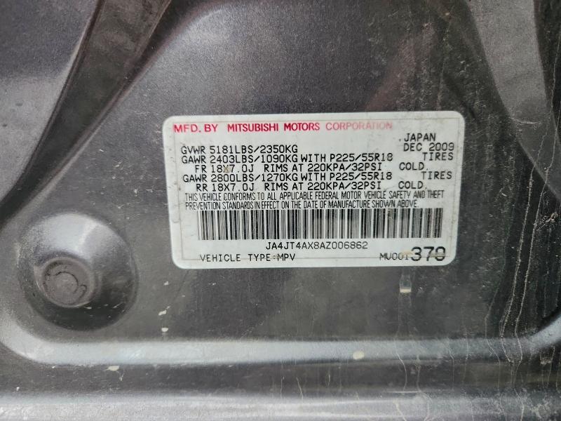 2010 Mitsubishi Outlander xls