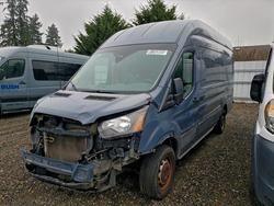 Salvage cars for sale from Copart Graham, WA: 2019 Ford Transit T-250