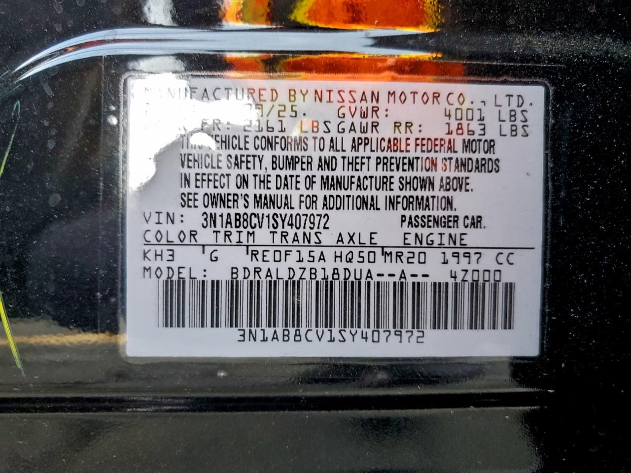 2025 Nissan Sentra sv