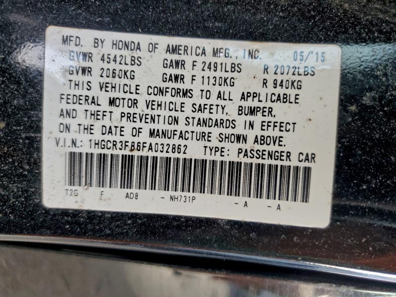 2015 Honda Accord exl