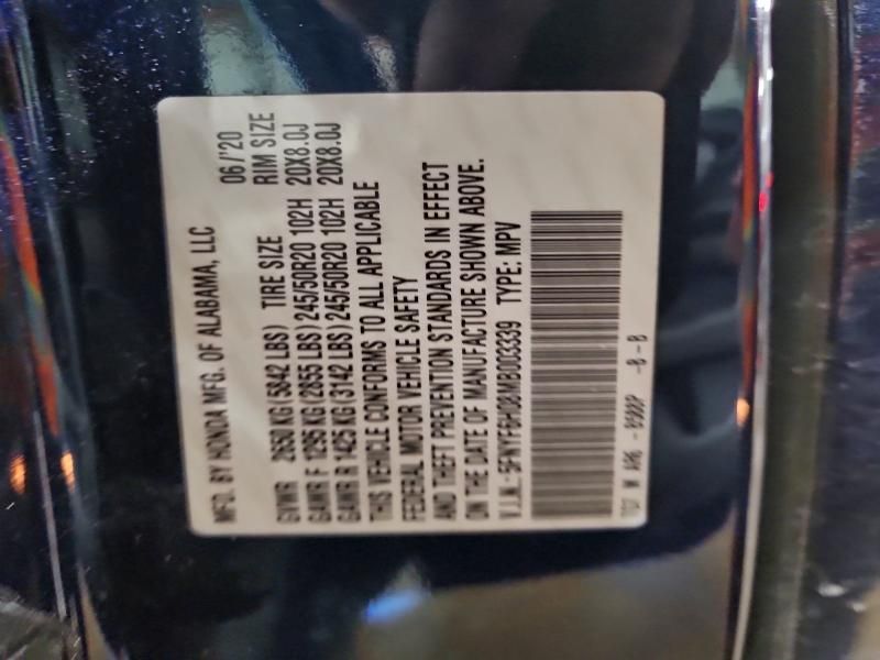 2021 Honda Pilot Elite