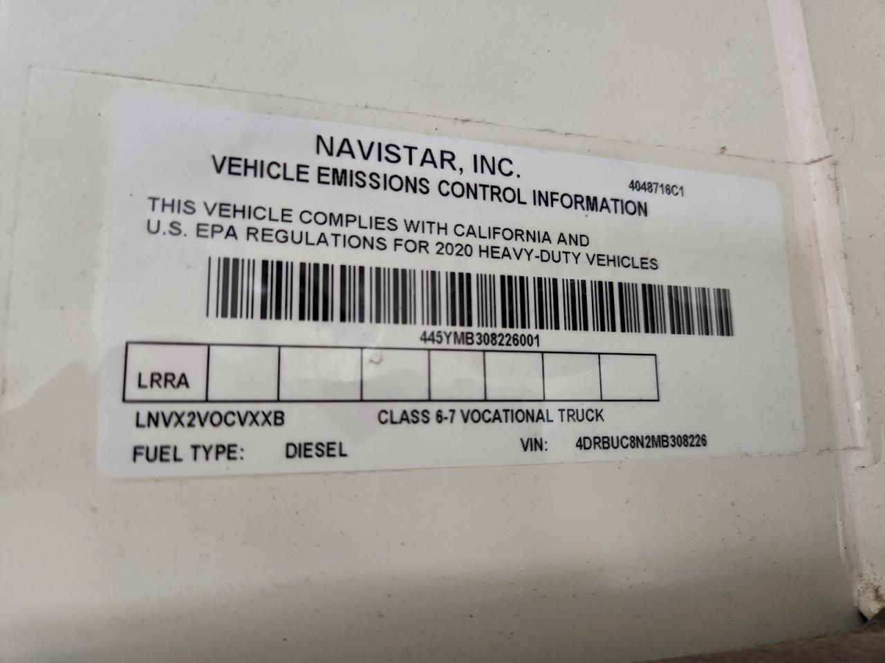 2021 Ic Corporation 3000 CE