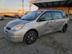 Vehiculos salvage en venta de Copart Mentone, CA: 2004 Toyota Sienna ce