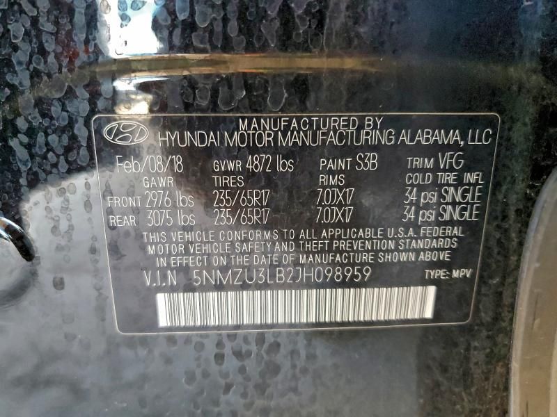 2018 Hyundai Santa fe Sport