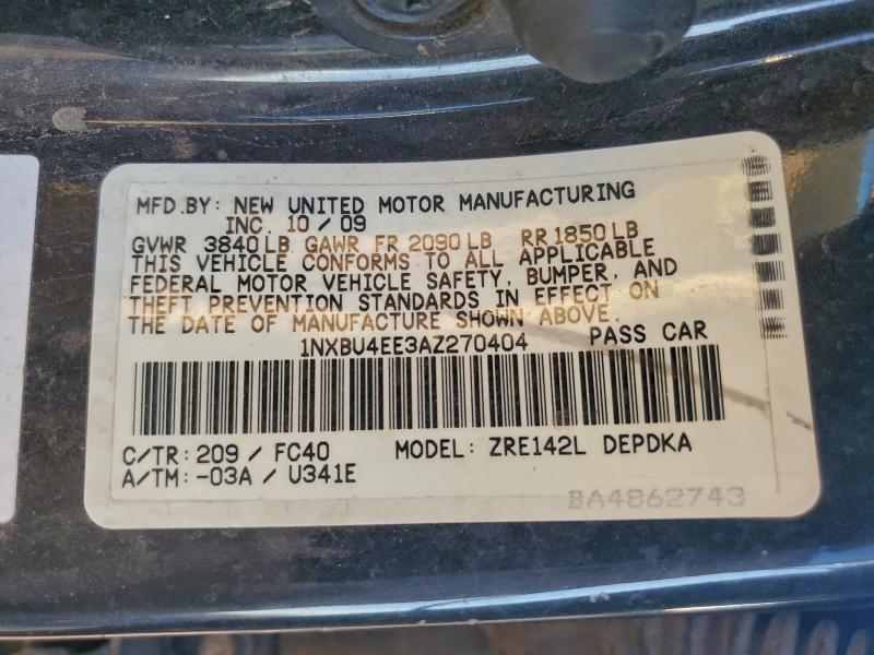 2010 Toyota Corolla Base
