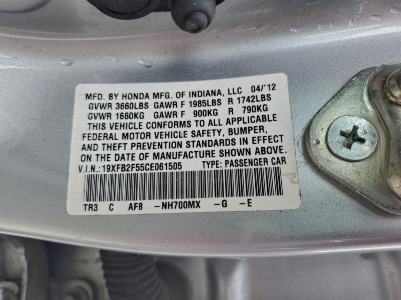2012 Honda Civic lx