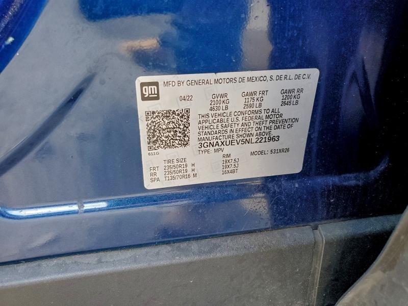 2022 Chevrolet Equinox lt