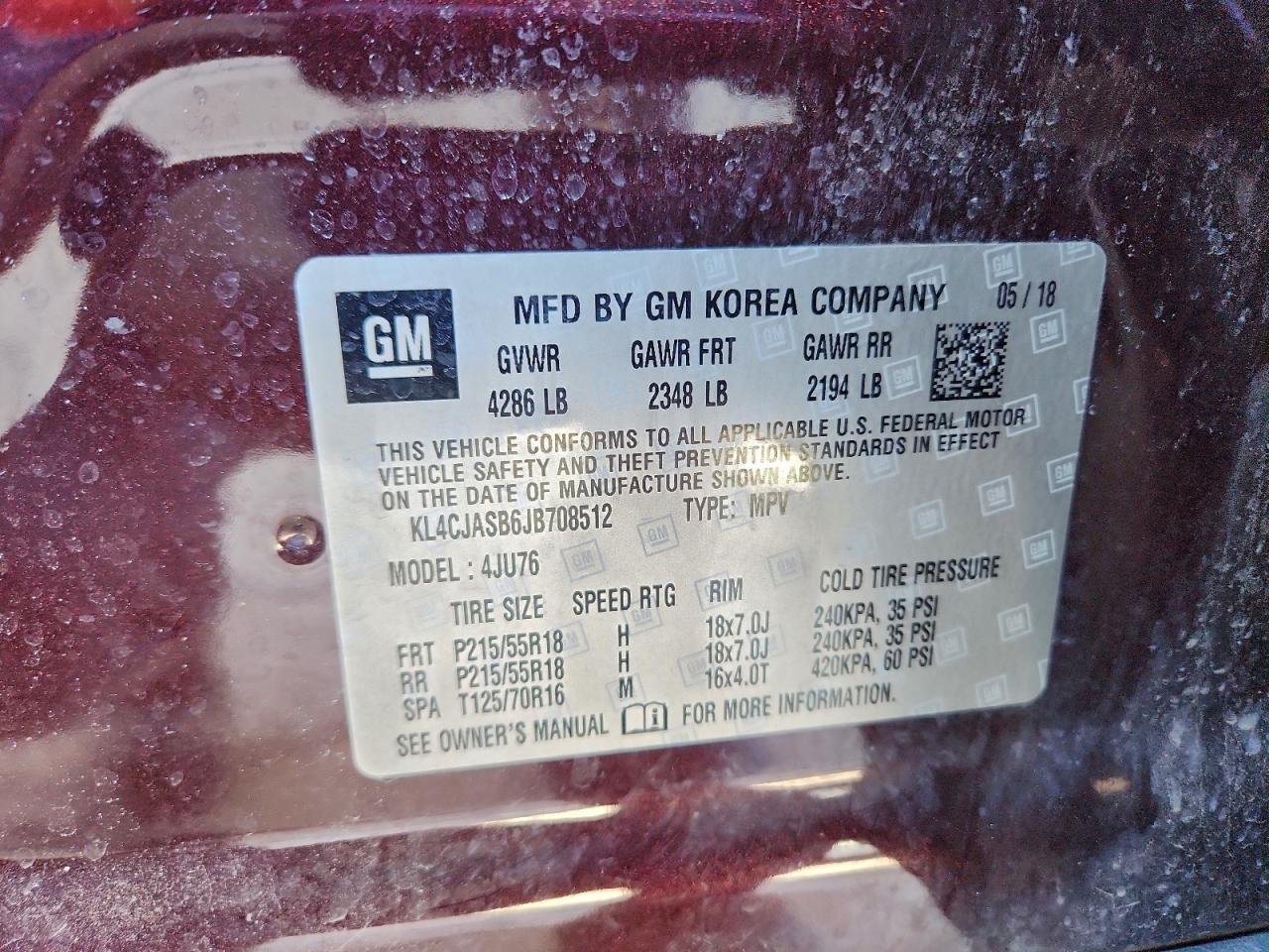 2018 Buick Encore Preferred