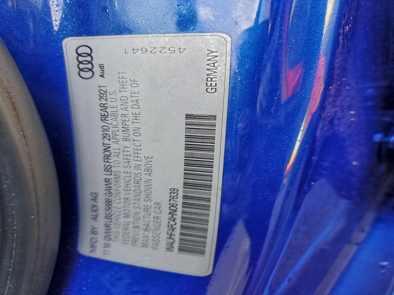 2017 Audi S6 Prestige