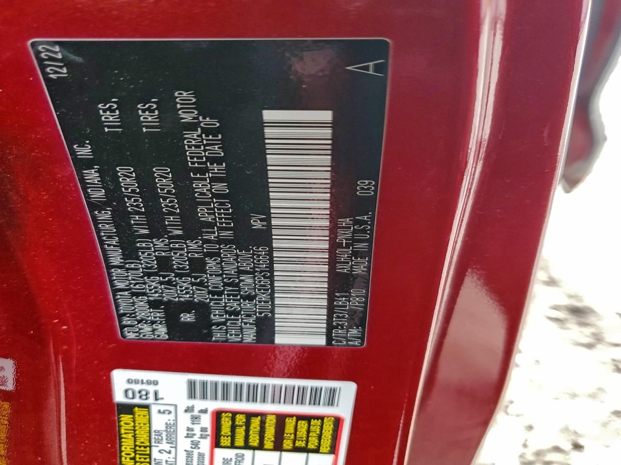 2023 Toyota Sienna Limited