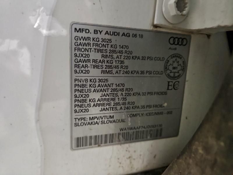 2018 Audi Q7 Technik S-line