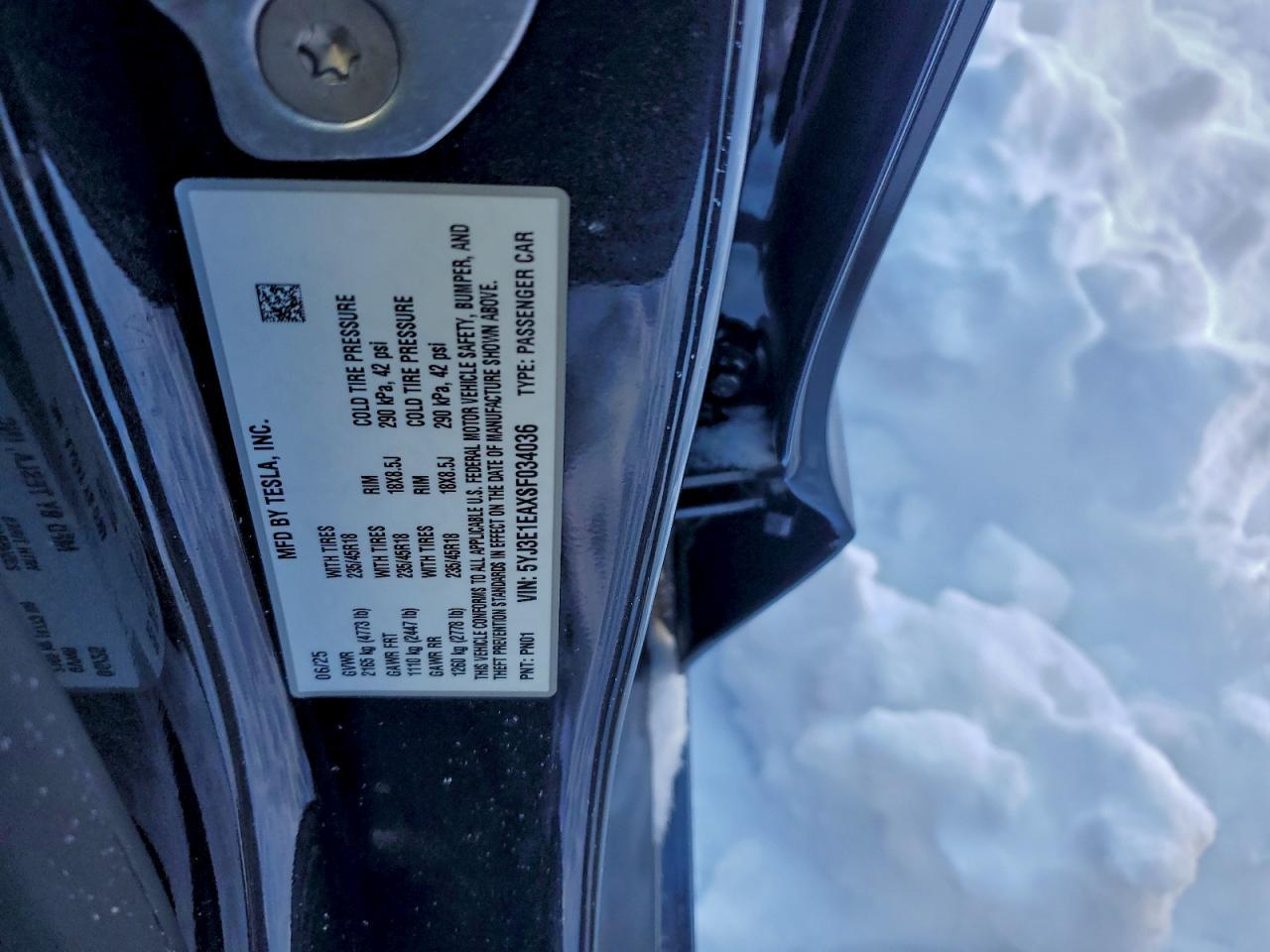 2025 Tesla Model 3