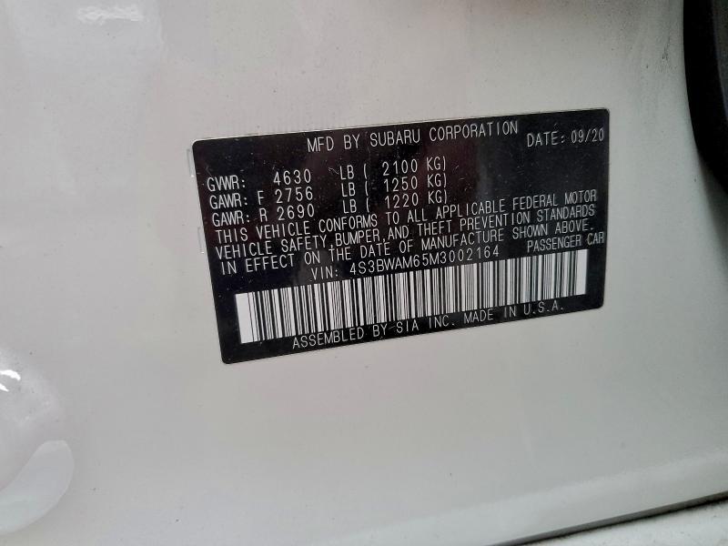 2021 Subaru Legacy Limited