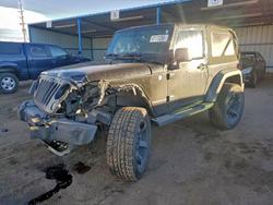 Jeep salvage cars for sale: 2014 Jeep Wrangler Sport