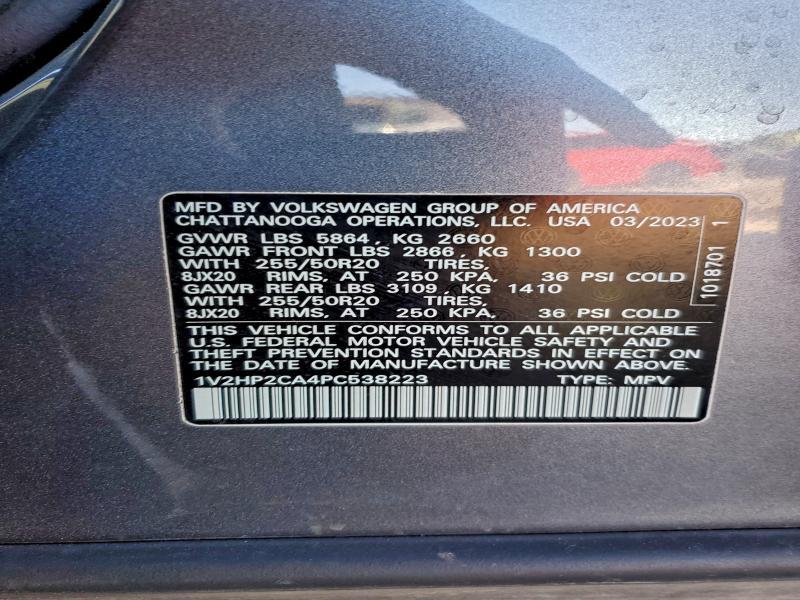 2023 Volkswagen Atlas se