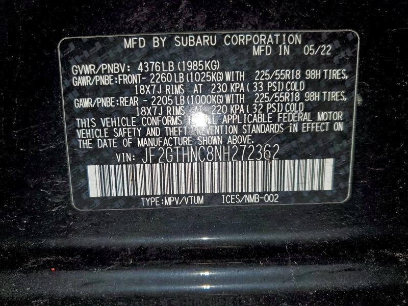 2022 Subaru Crosstrek Limited