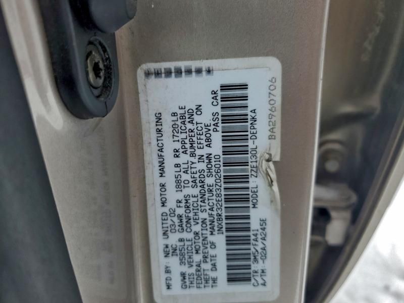 2003 Toyota Corolla ce