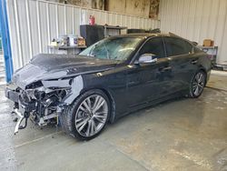 Infiniti salvage cars for sale: 2018 Infiniti Q50 Luxe