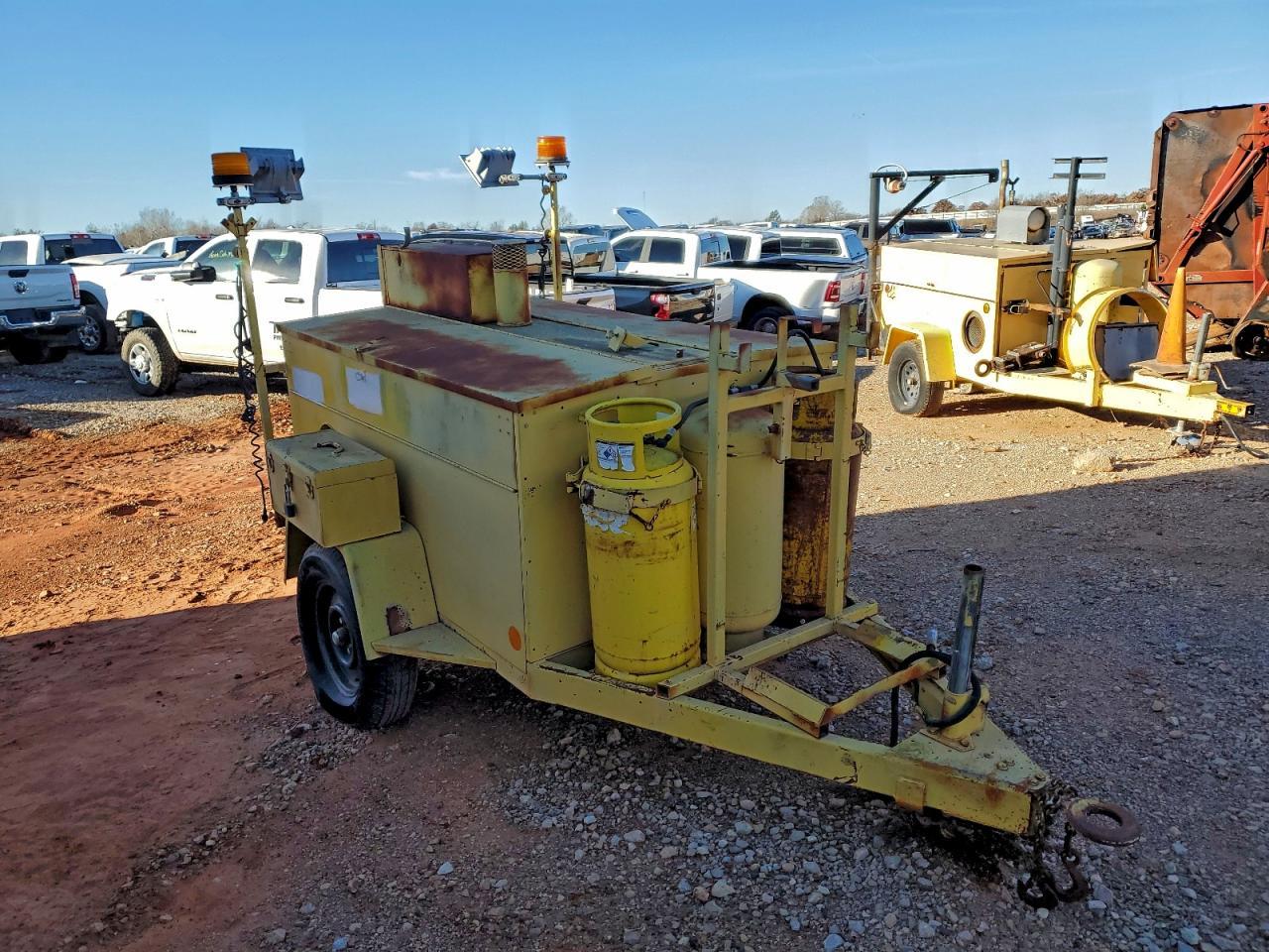 1980 Hesco 1980 Manhole Support Trailer