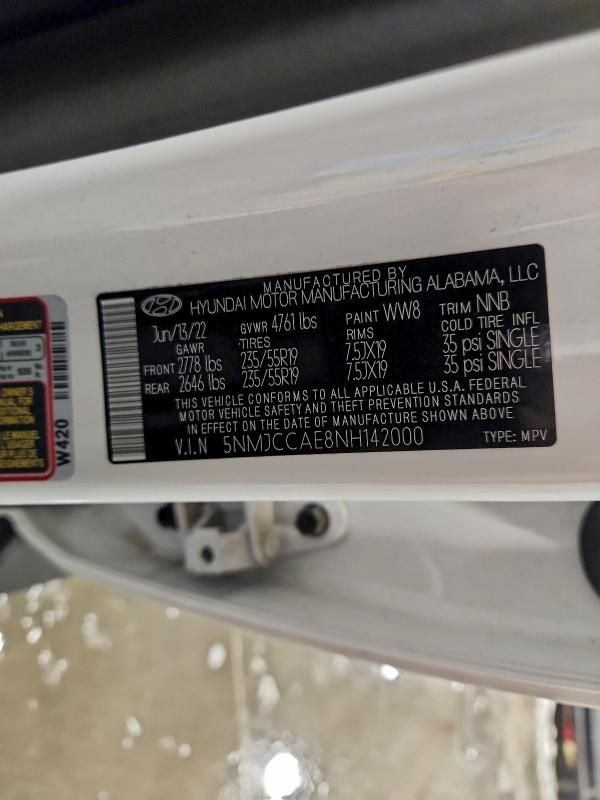 2022 Hyundai Tucson sel