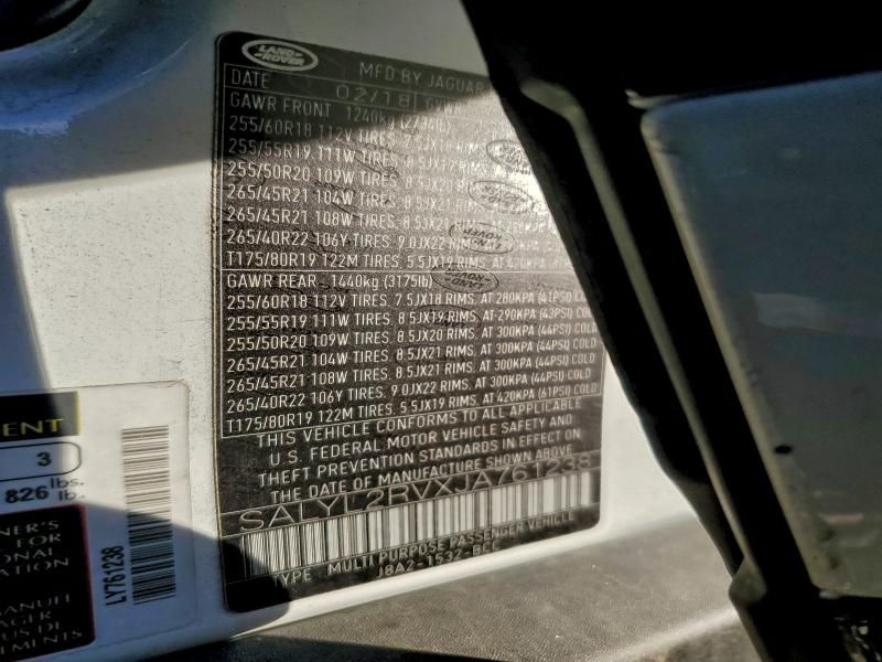 2018 Land Rover Range Rover Velar R-dynamic se