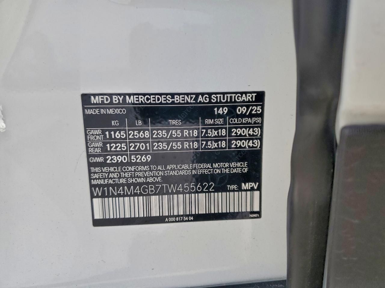 2026 Mercedes-Benz Glb 250