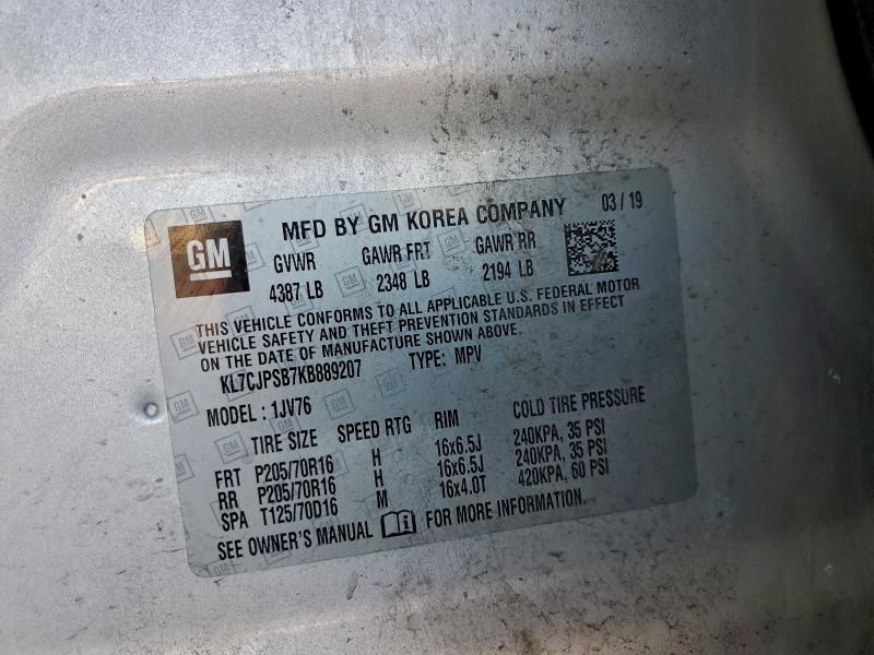 2019 Chevrolet Trax 1LT