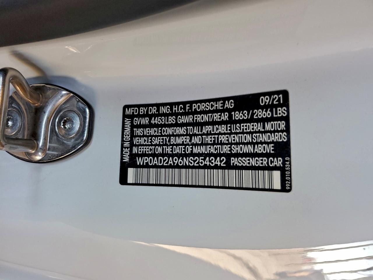 2022 Porsche 911 Turbo