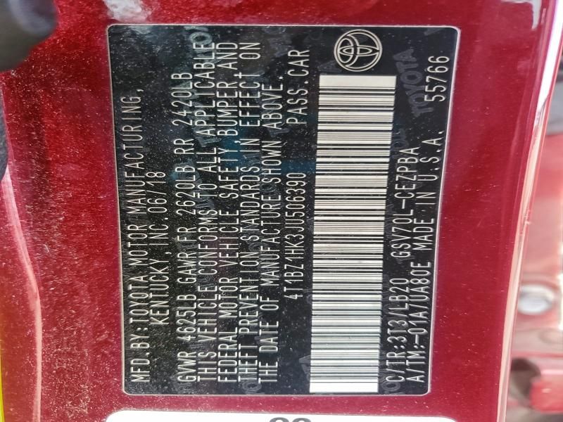 2018 Toyota Camry xse