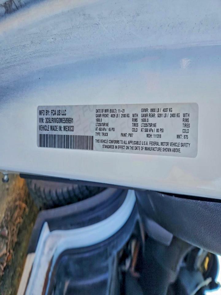 2021 Dodge RAM Promaster 2500 Delivery Van