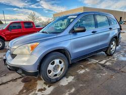 Honda salvage cars for sale: 2007 Honda Cr-v lx