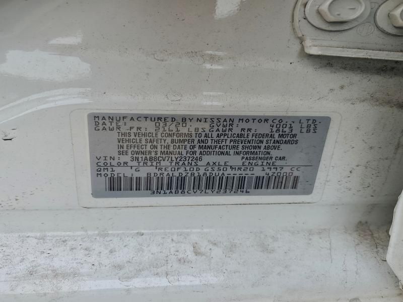 2020 Nissan Sentra sv