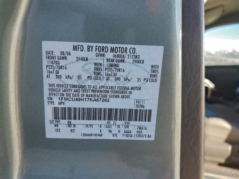 2007 Ford Escape hev