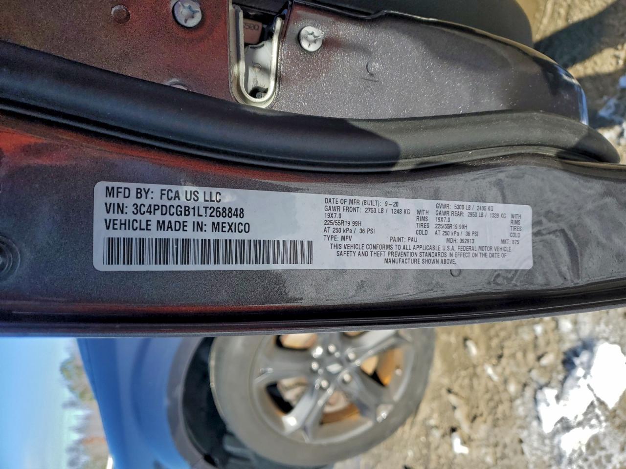 2020 Dodge Journey Crossroad