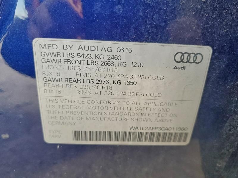 2016 Audi Q5 Premium Plus