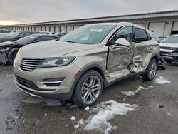 Salvage cars for sale from Copart Louisville, KY: 2015 Lincoln MKC