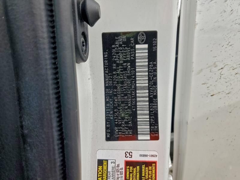 2021 Toyota Camry xse