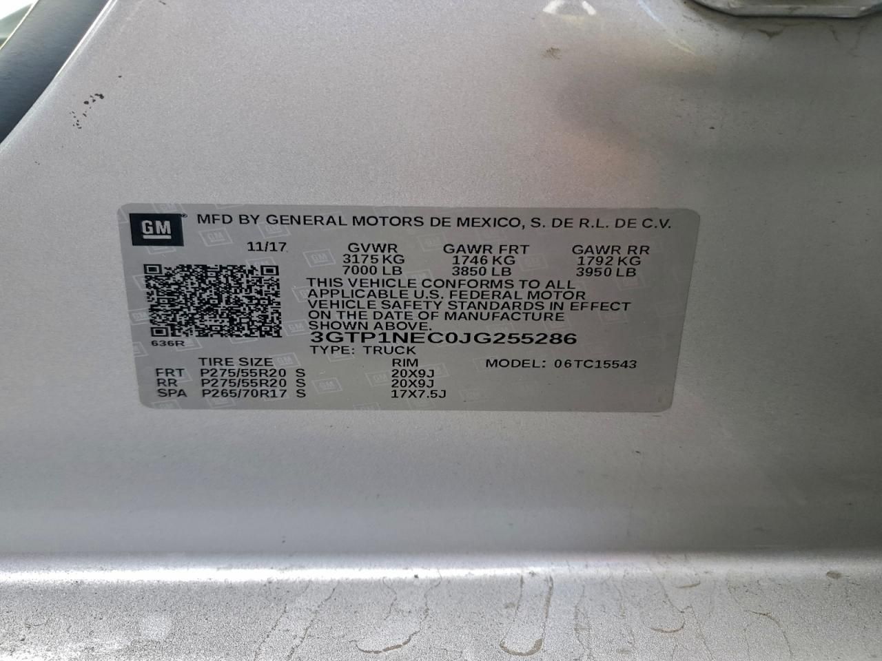 2018 GMC Sierra C1500 slt