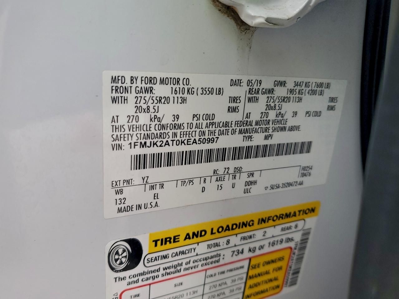 2019 Ford Expedition max Limited