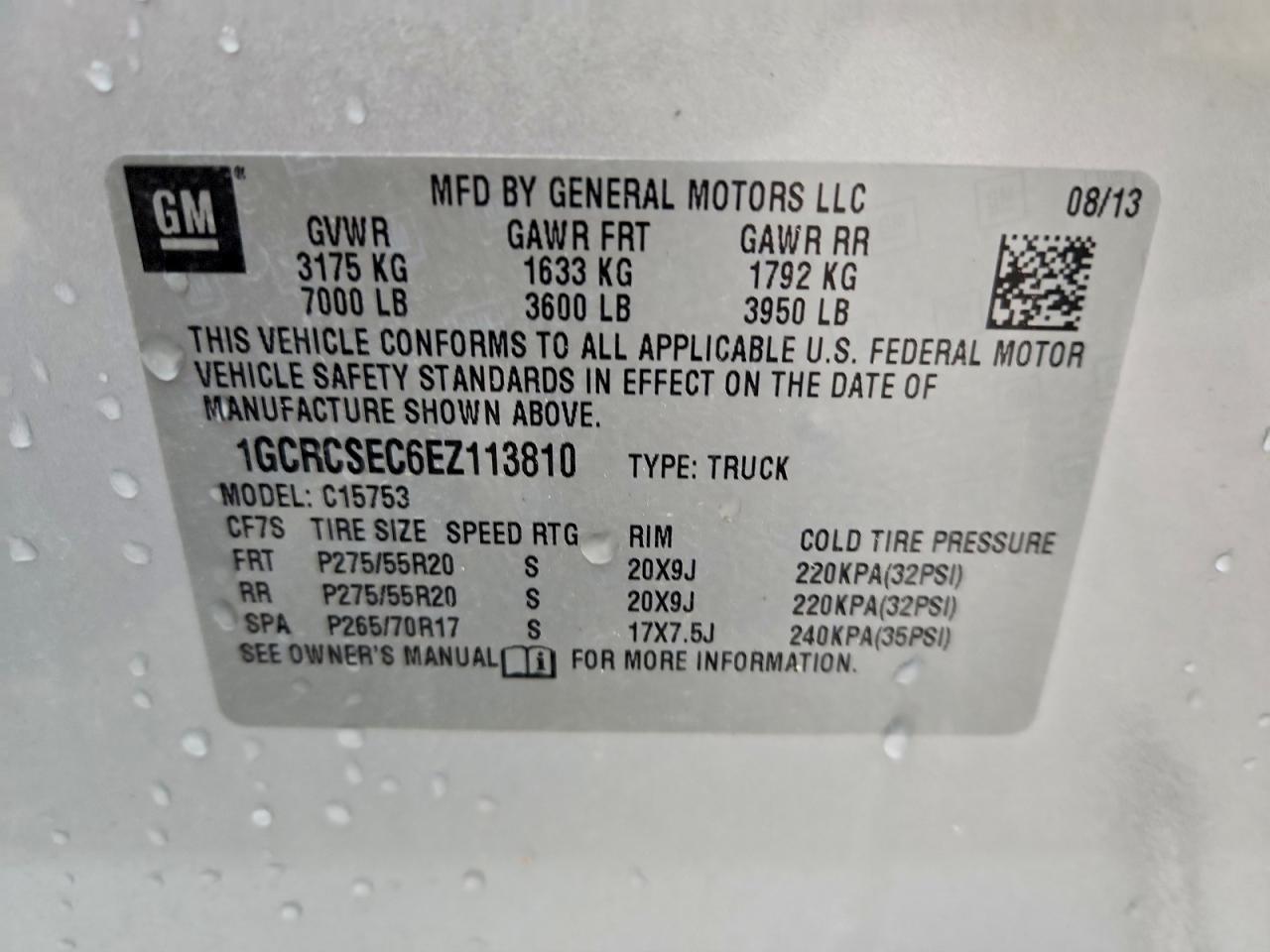 2014 Chevrolet Silverado C1500 LTZ