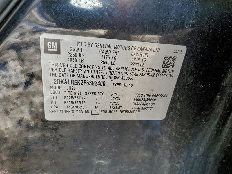 2015 GMC Terrain sle