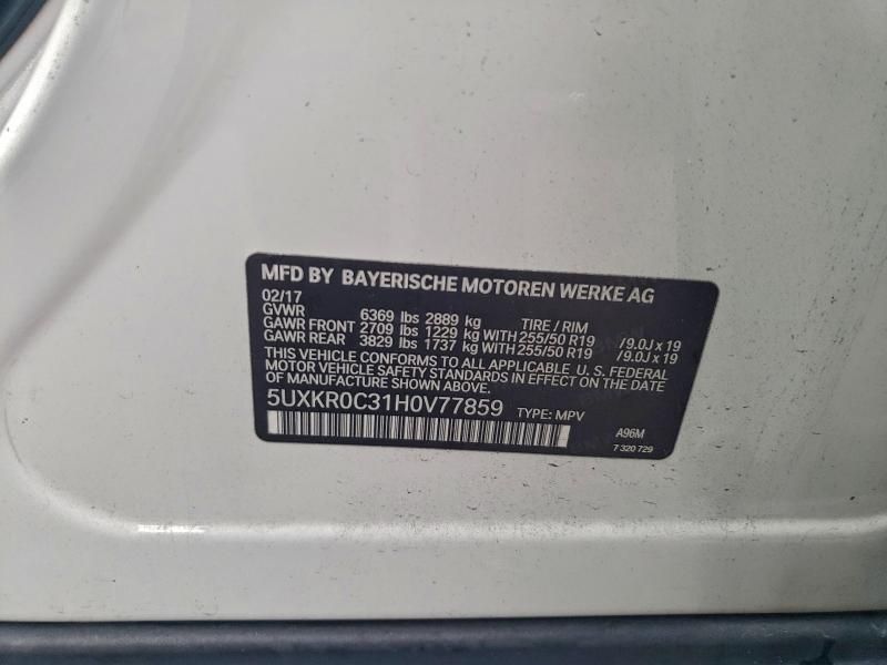 2017 BMW X5 Xdrive35i