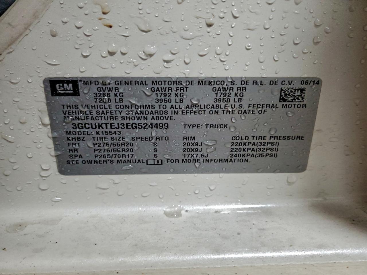 2014 Chevrolet Silverado K1500 High Country