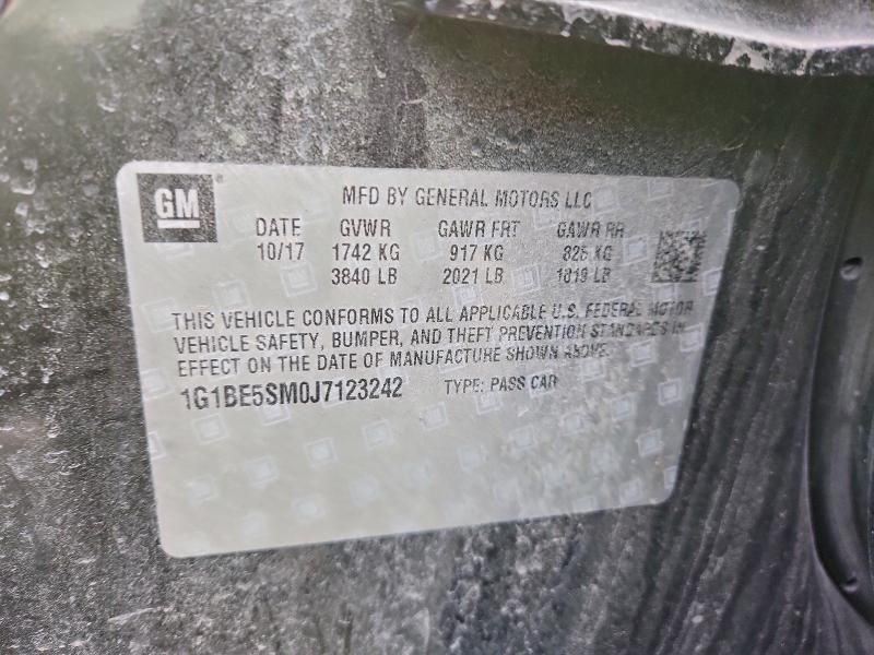 2018 Chevrolet Cruze lt