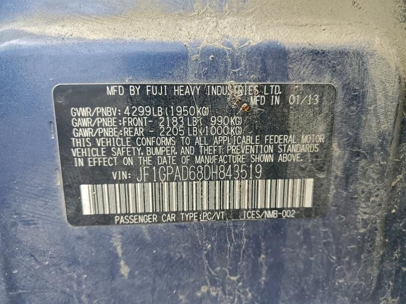 2013 Subaru Impreza Premium